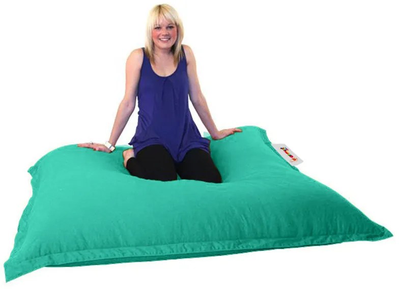Градински пуф Cushion Pouf 100x100, цвят Тюркоаз