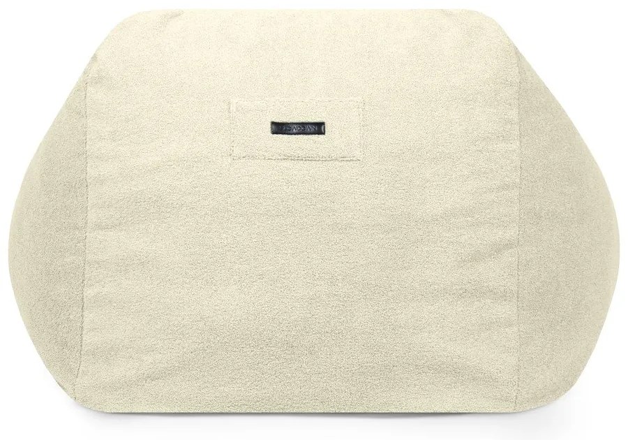 Светлосив пуф от букле Sofa Snug – SLOWDOWN