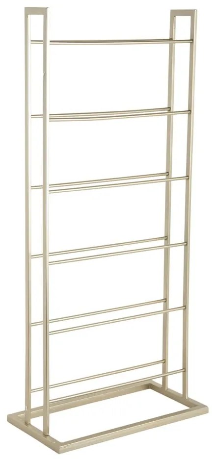 Метален стелаж за вино в златист цвят брой бутилки 5 38x84,5x20 cm Single Floor – PT LIVING