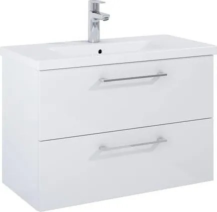 Шкаф Unik Roma Plus Compact, 815 x 395 mm, с 2 чекмеджета и умивалник