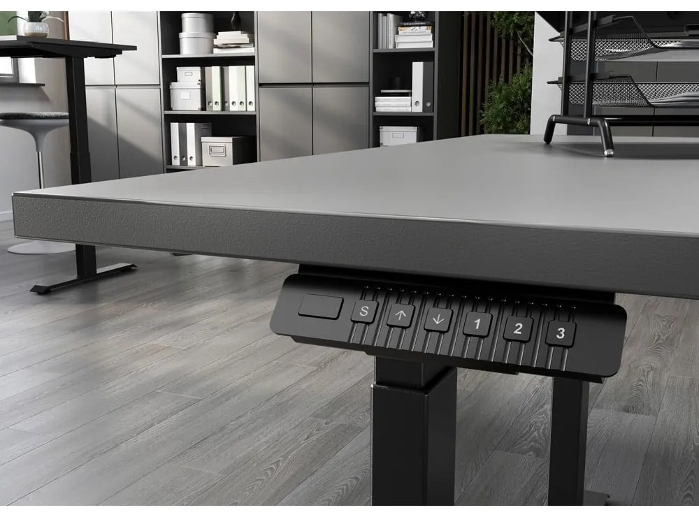 Регулируема работна маса с електрическо регулиране на височината 80x180 cm Bedano – Germania