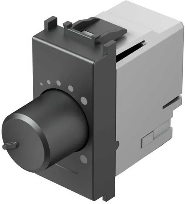 TEM Димер ротативен R0-60W LED0-60VA 1M, цвят Антрацит, Modul  - EM13AT