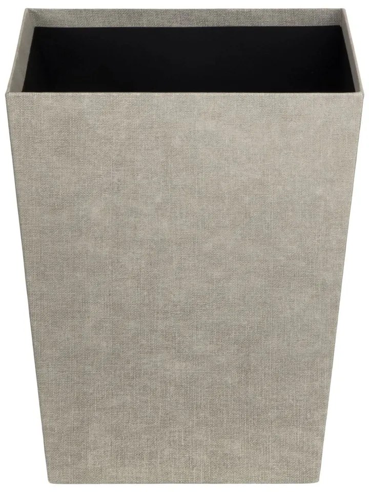 Бежово кошче за боклук Sofia Canvas Paper Laminate – Bigso