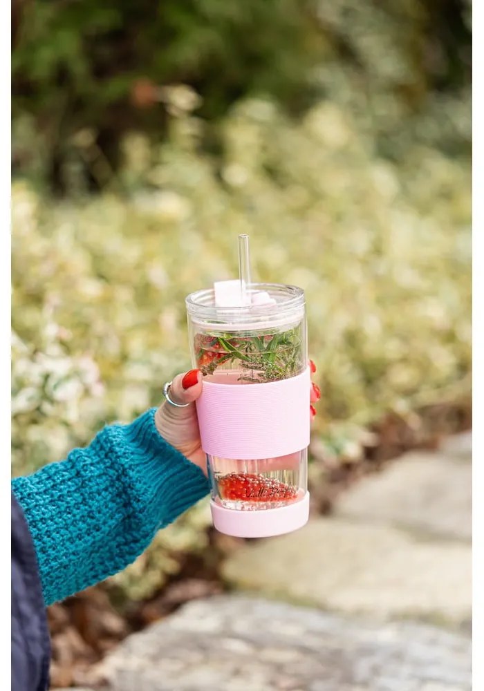 Розова термочаша 600 ml Fuori – Vialli Design