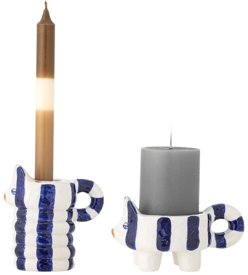 Свещници в комплект от 2 бр. от керамика Caty – Bloomingville