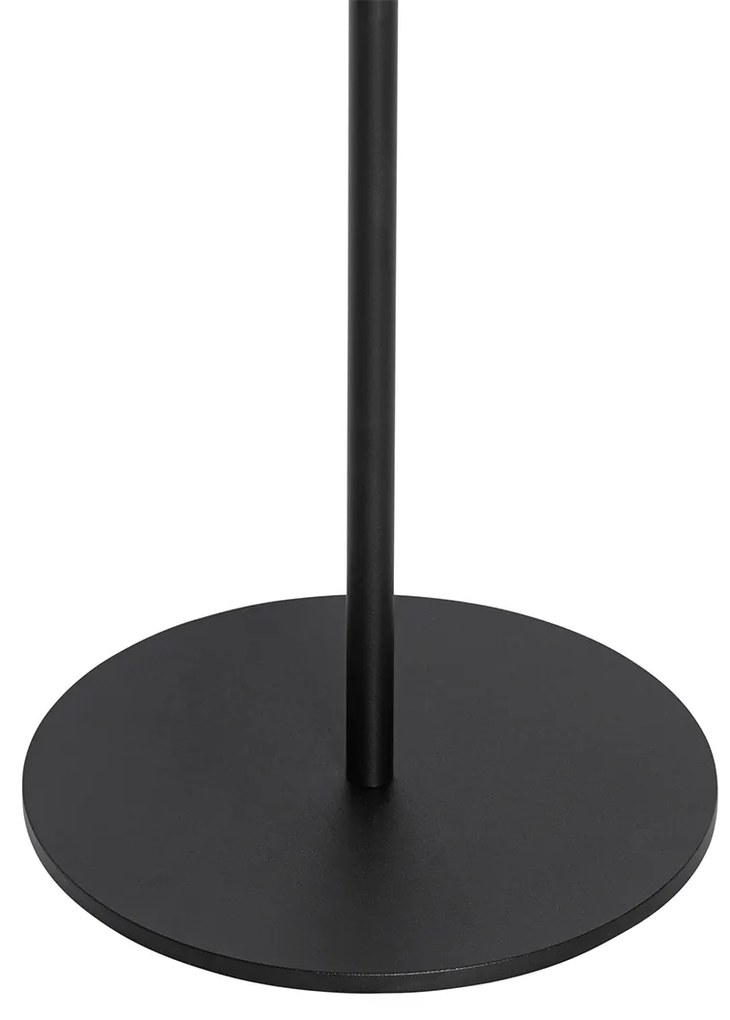 Външна подова лампа черна с LED 3-степенна димираща на слънчева енергия - Ferre