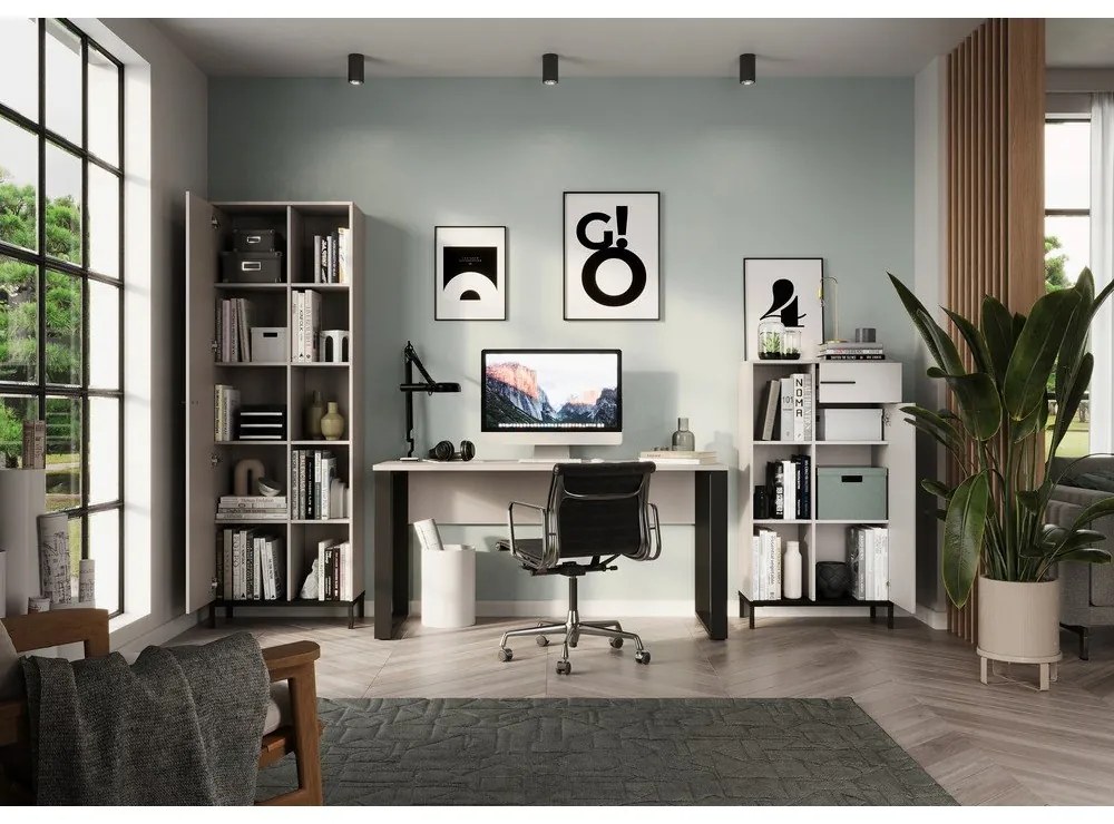 Кремава библиотека 64x120x34 cm Rovigo – Germania