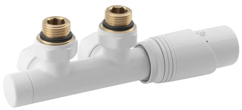 Bruckner - Термостатен к-кт за централен монтаж WICHER бял