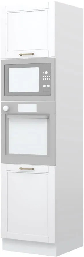 Подов шкаф за фурна Висок Tahoma K23-60-2MB-White matte