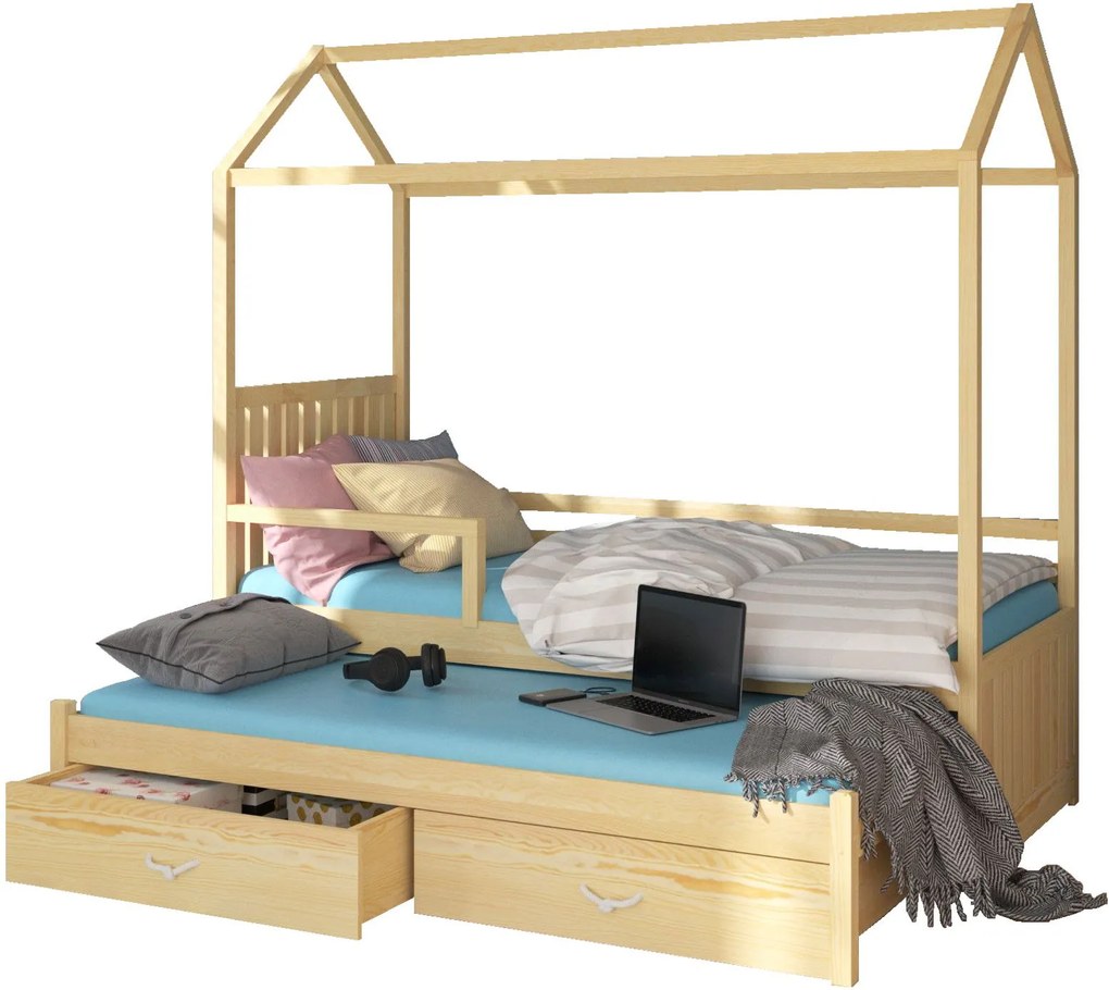 Бебешко Детско легло Umea-200 x 90-With protector-Drus anoixto