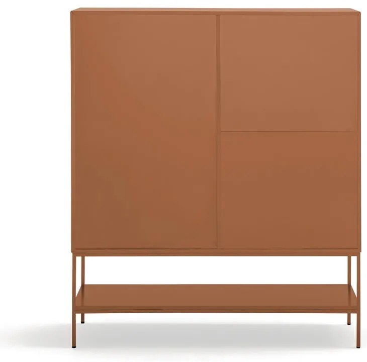 Шкафче в тухлен цвят 120x140x45 cm Platt – Teulat