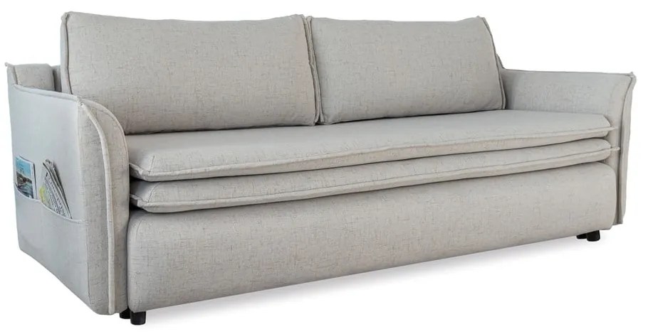 Бежов разтегателен диван Charming Charlie - Miuform