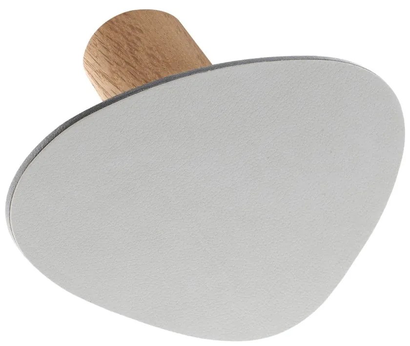 Светлосива стенна стоманена кука Dot L Nupo – LIND DNA