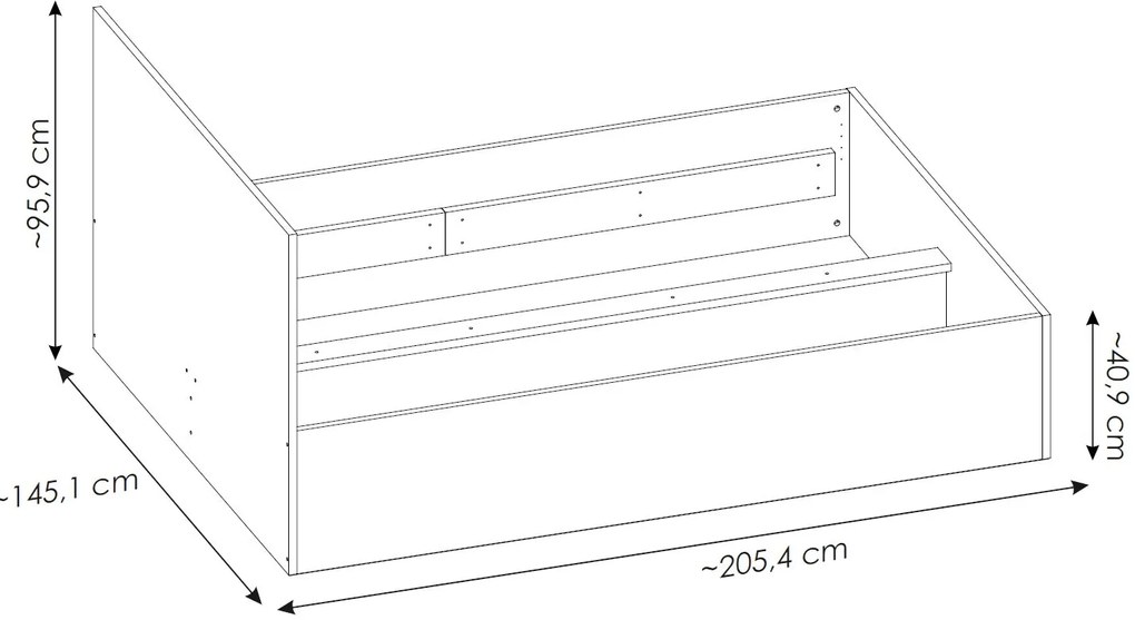 Легло Ember-140 x 200