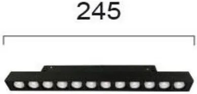 Линейна таванна лампа Viokef Magnetic ii-Дължина: 24.5