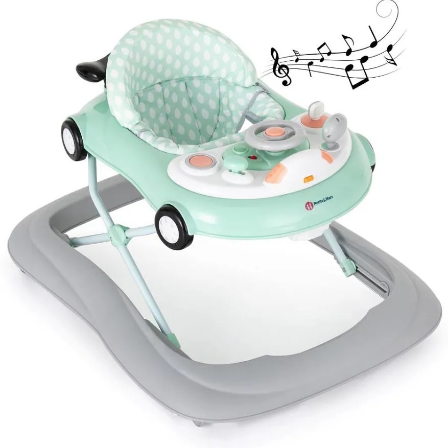 PETITE&amp;MARS - Бебешка проходилка с мелодия CABRIO 2xAA мента