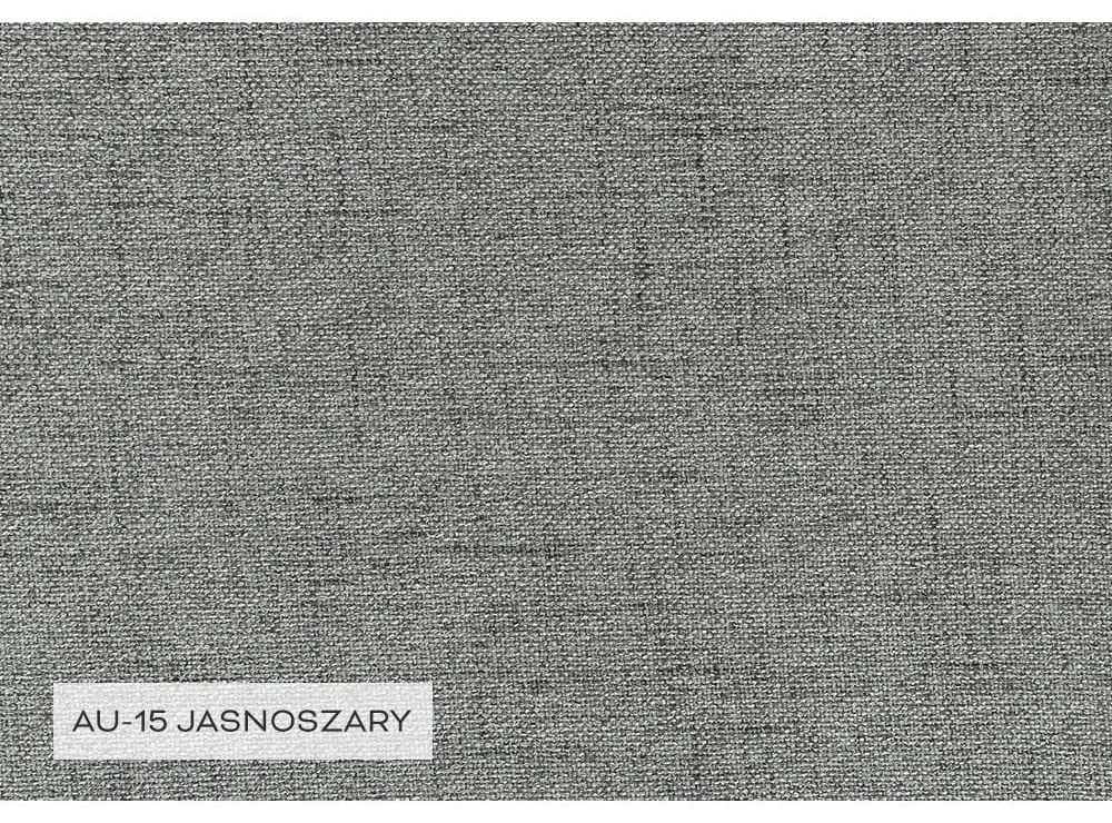 Светлосив разтегателен/с място за съхранение ъглов диван (ляв ъгъл/L форма) Classy Sophie – Miuform