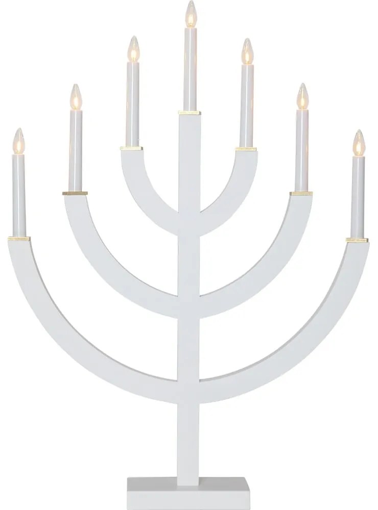 Бяла коледна светлинна украса Anno – Star Trading