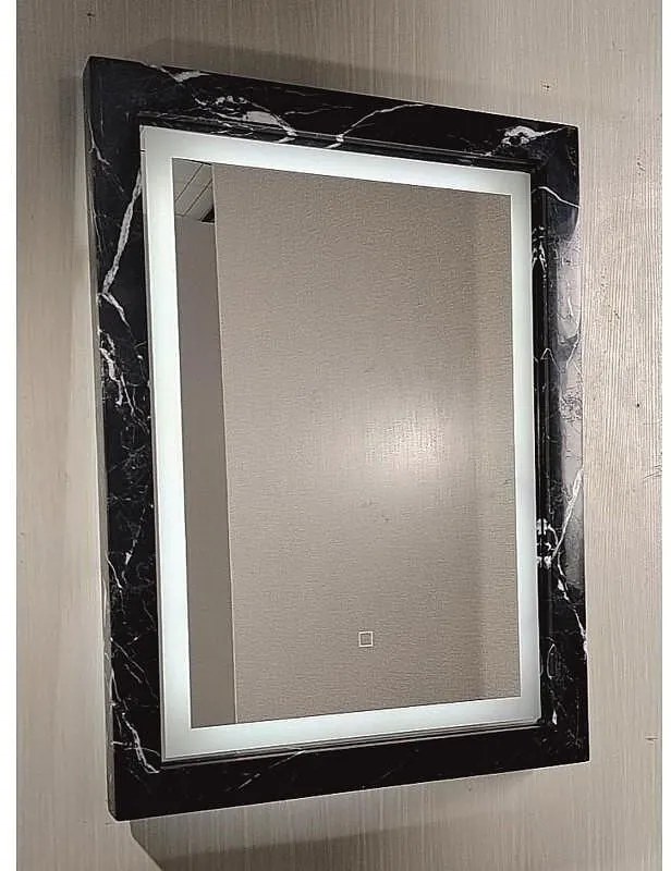 LED огледало за баня, 80х60см, Inter Ceramic, ICL 8060BM