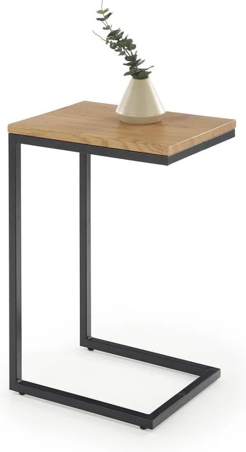 Холна маса AURIA дъб/черно