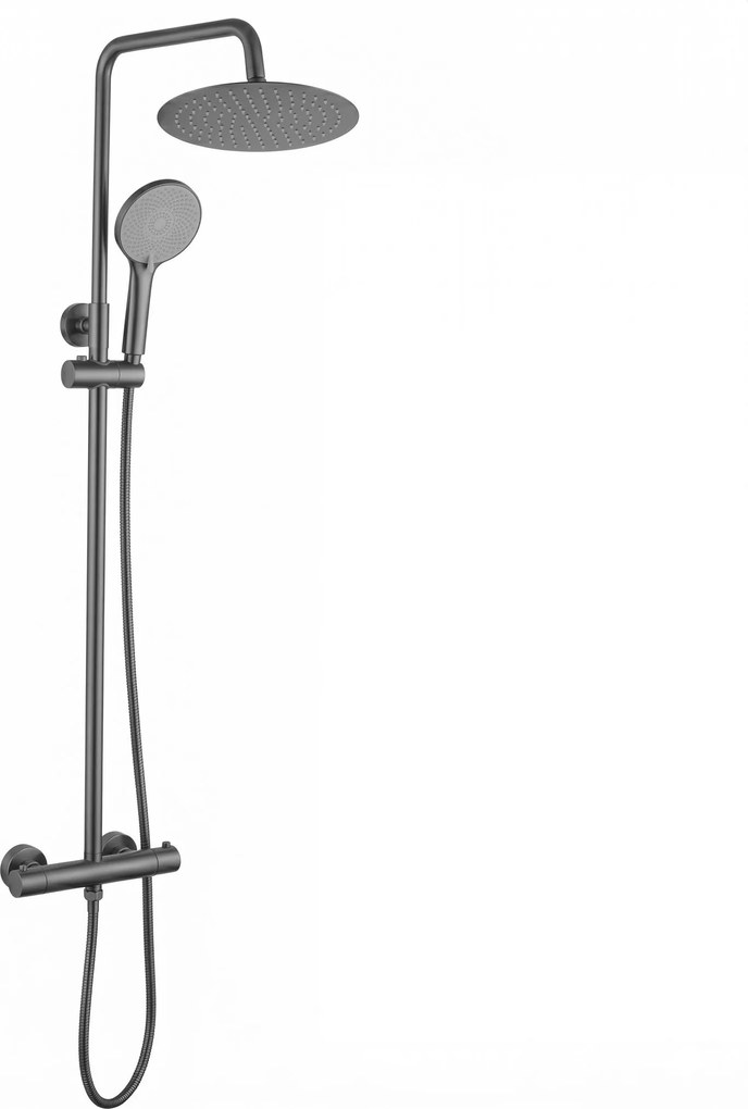 Душ комплект без чучур с термостат Rea Lungo Titan