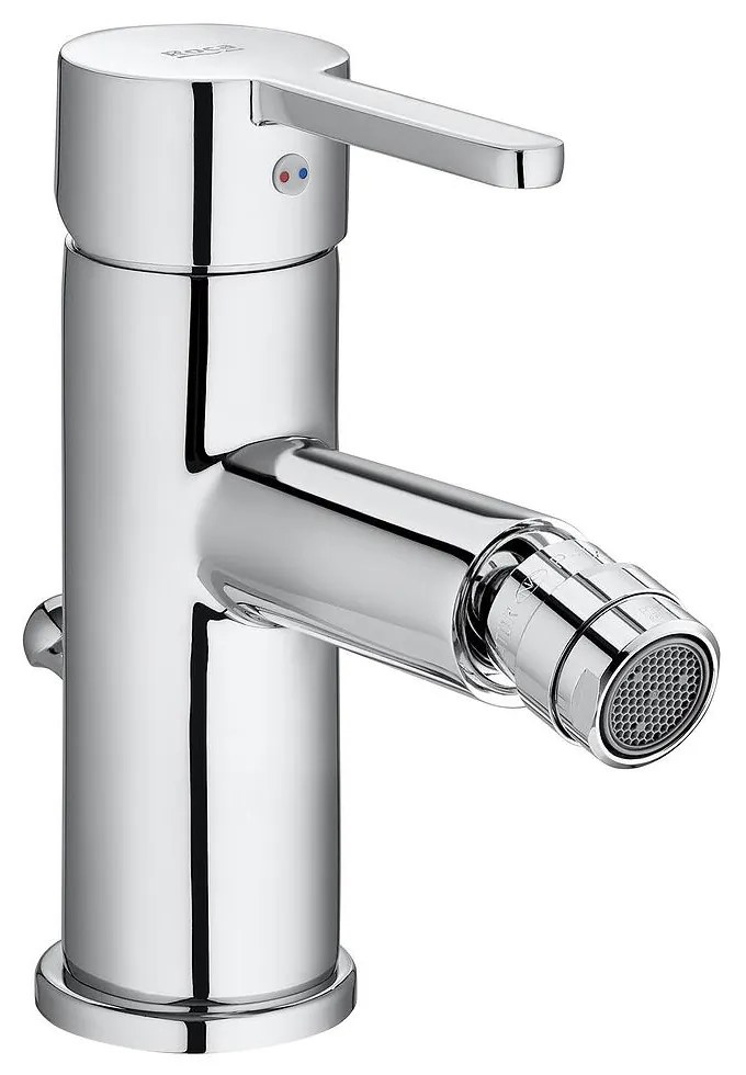 Смесител за умивалник с изпразнител, A5A608AC0K, Roca, хром, 14.8х8.2см