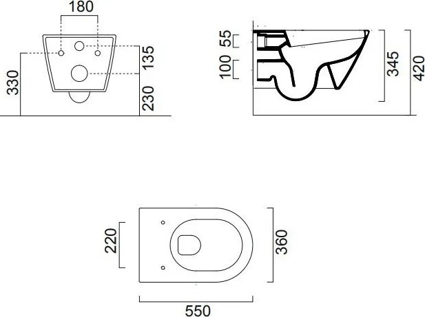 Висящ леген Kube-X/55 с капак Slim MS99C GSI