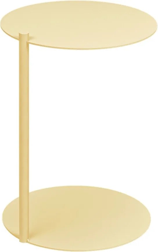 Стоманена кръгла странична масичка 41x40 cm Ande – noo.ma