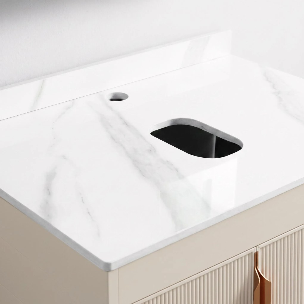 Комплект мебели за баня с плот Modo 60cm Beige