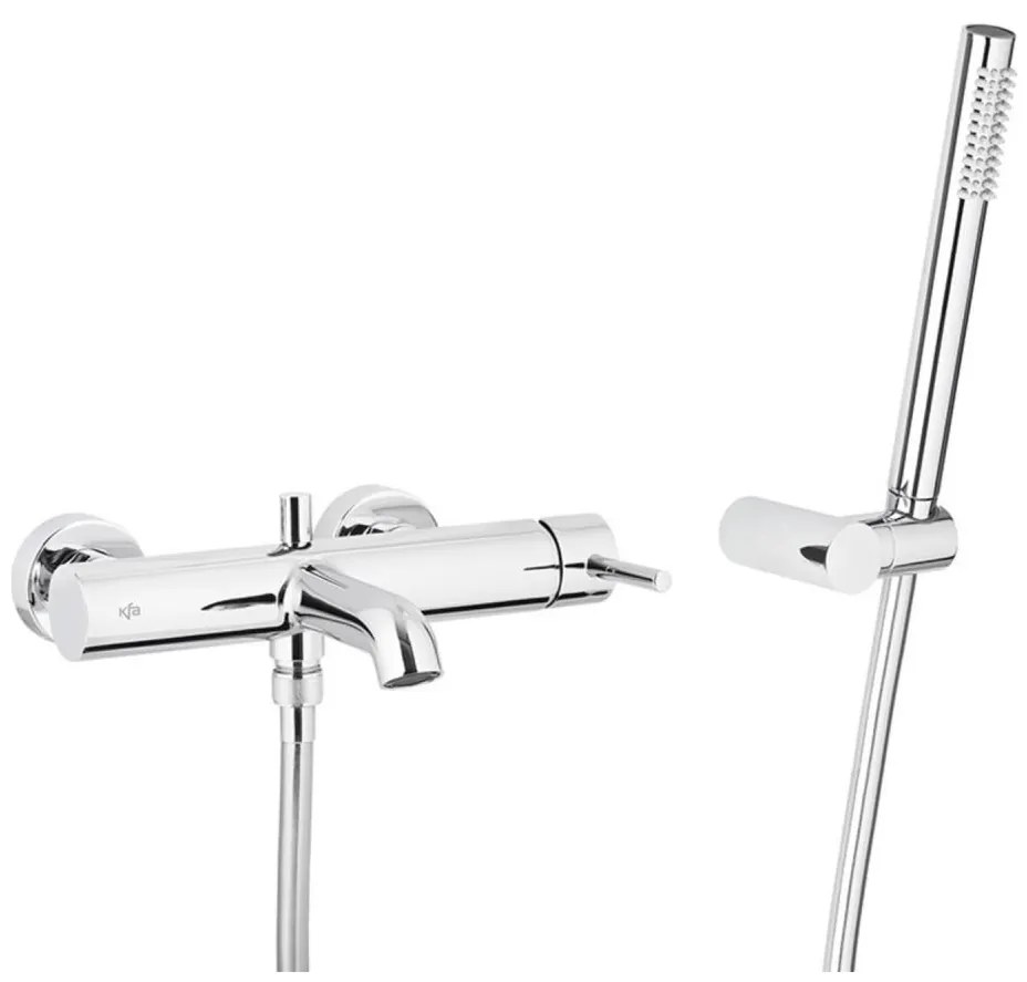 KFA Armatura 5034-520-00 - К-кт за баня със смесител MOZA лъскав хром
