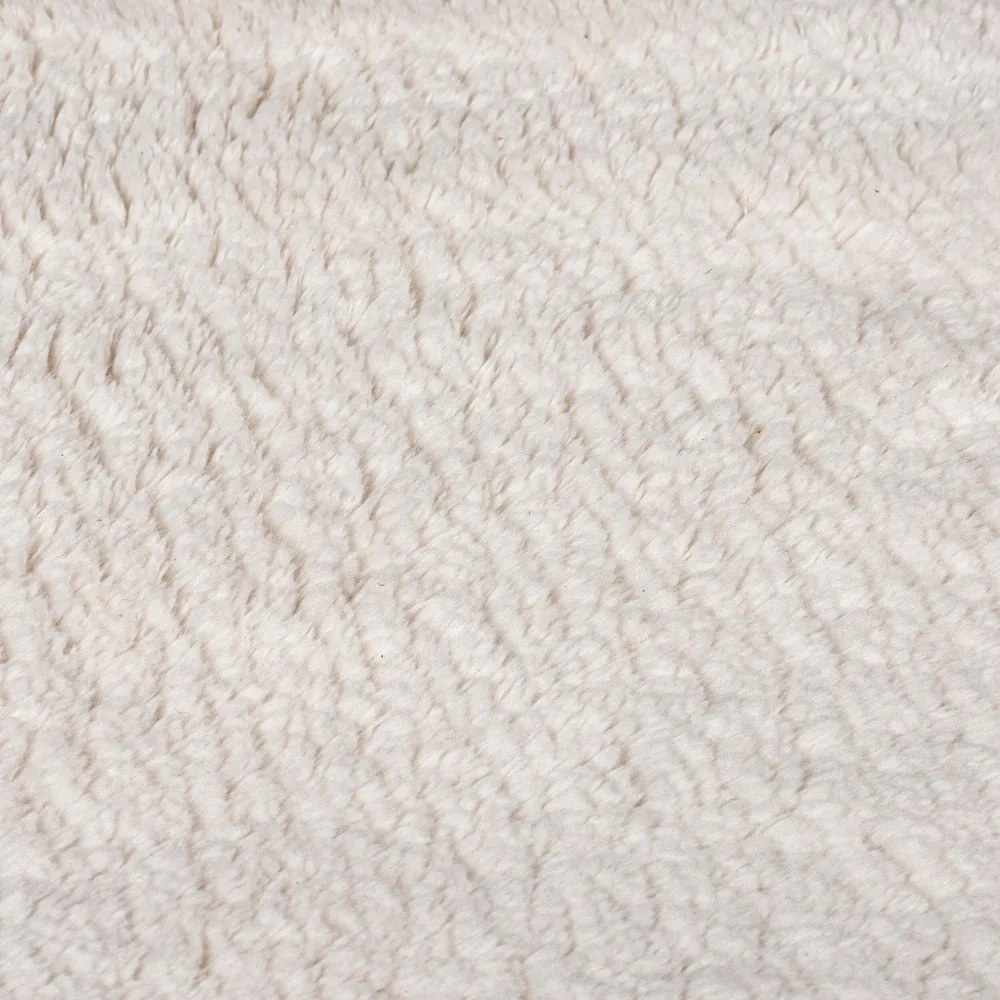 Кремава синтетична кожа 160x230 cm Faroe Wool Look Fur – Flair Rugs
