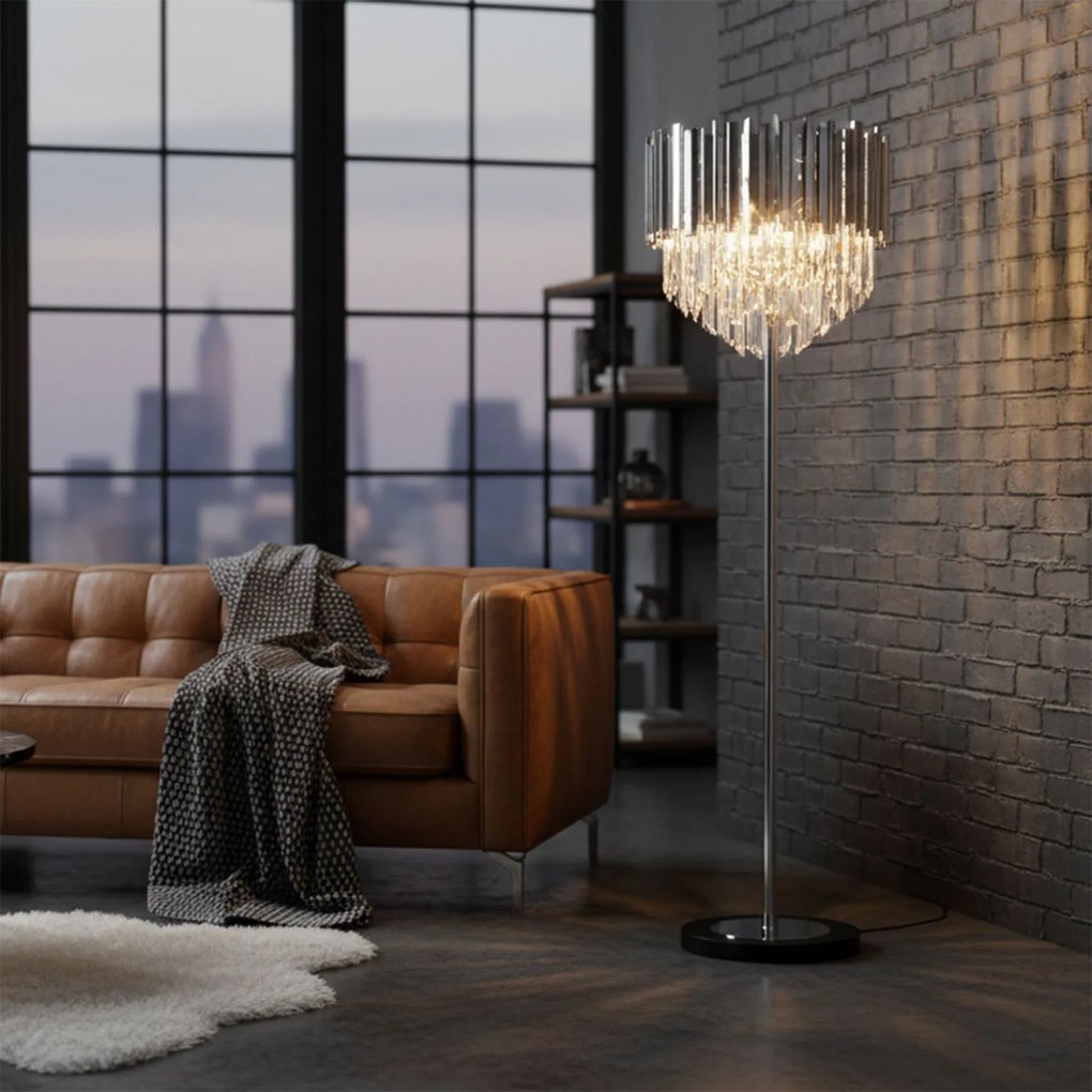 Лампа APP1716-3F Chrome