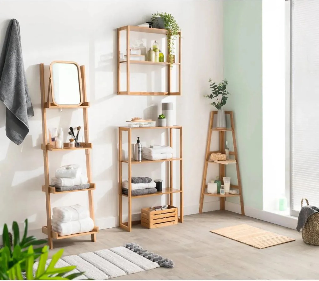 Кош за съхранение 5five, Бамбук, 15x31 cm