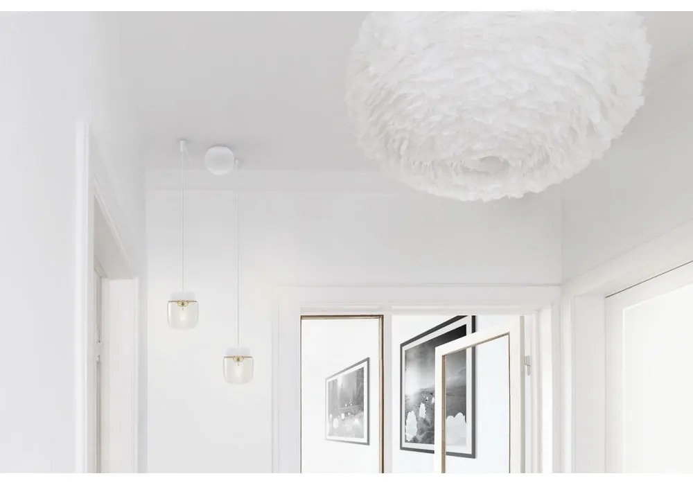 Бял двоен кабел за окачване за осветители Cannonball Cluster - UMAGE