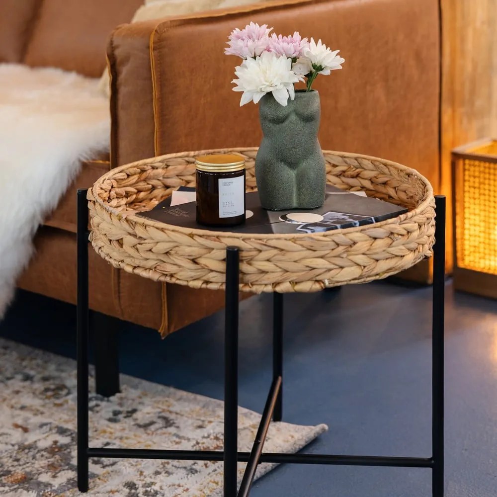 Кръгла маса за съхранение ø 50 cm Naro - House Nordic