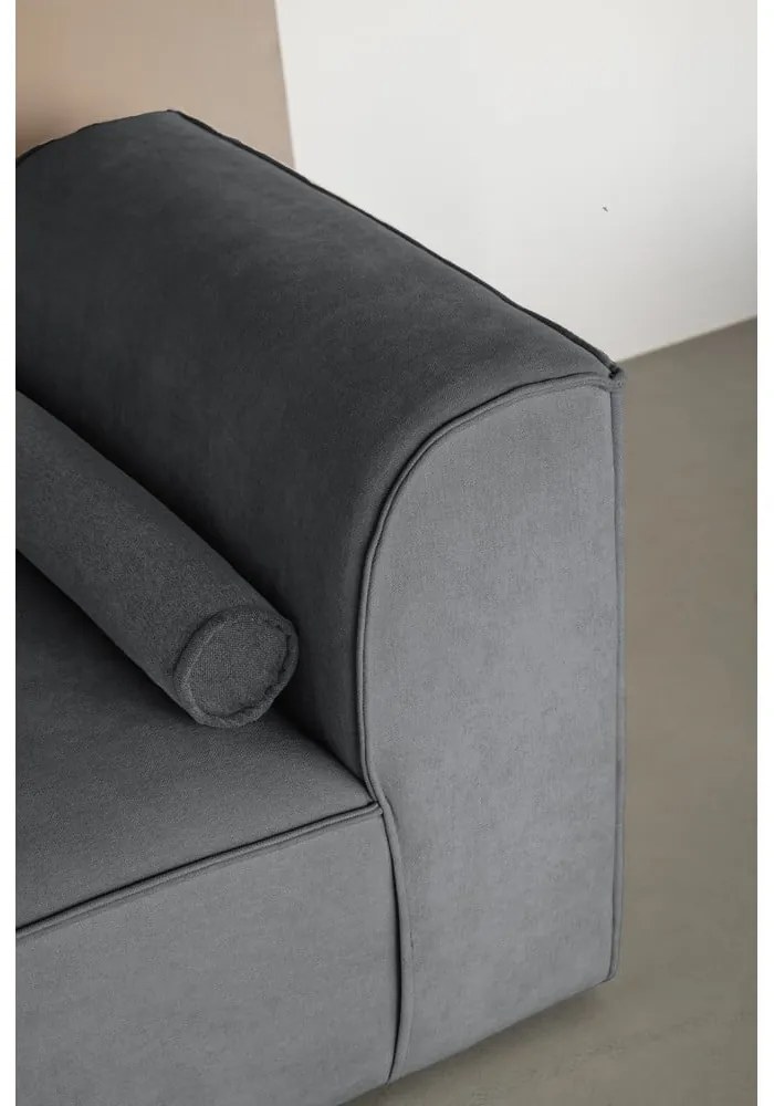 Сив ъглов диван (десен ъгъл) Flex Felix – Miuform