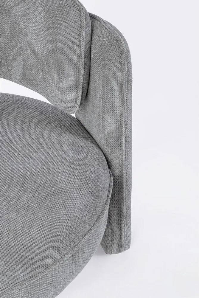 Сиво кресло Aisha – Bizzotto