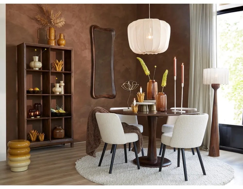 Стенно огледало масивно дърво 68x160 cm Alamos – Light & Living