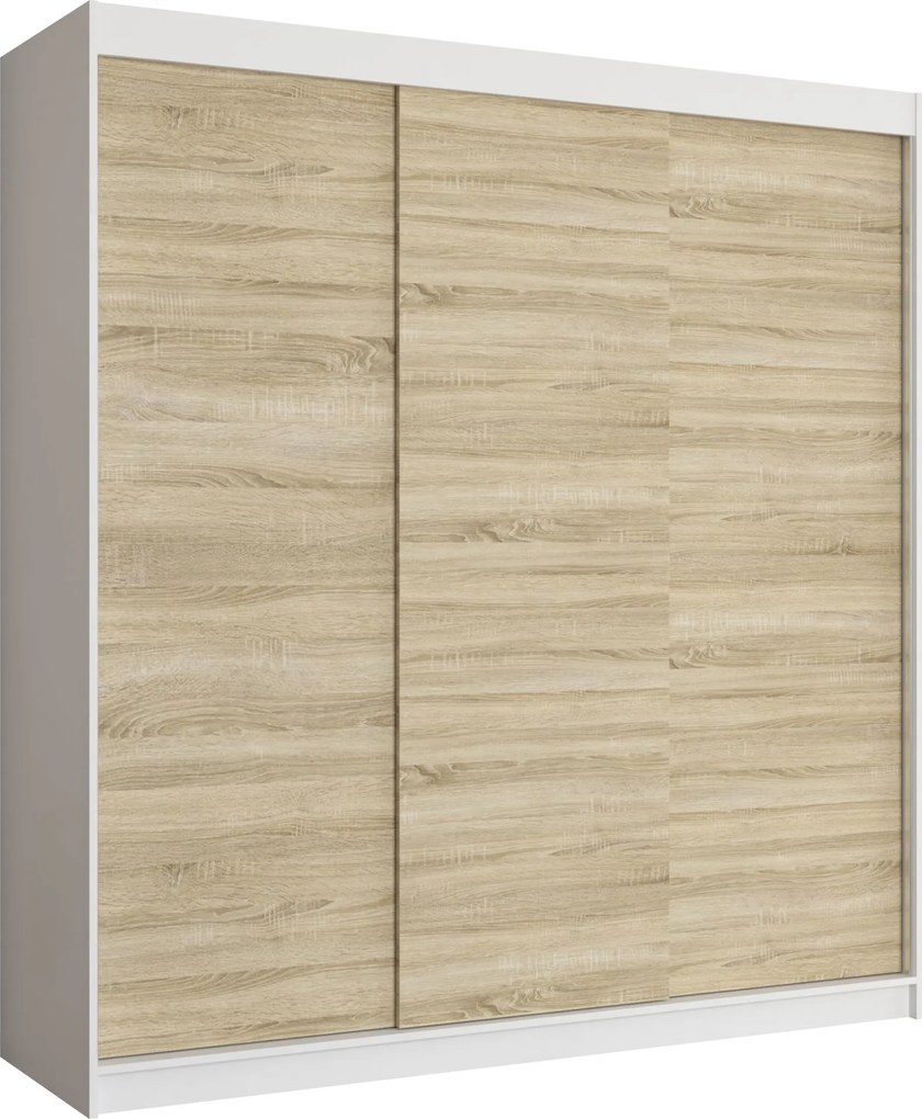 Гардероб Stalion 200 Sliding-White Fusiko