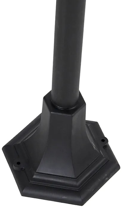 Класическа фенеричка черна 122 см IP44 - Capital