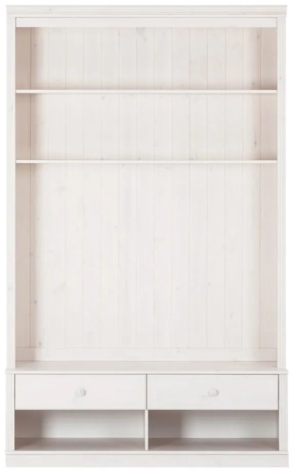 Бял TV комплект от от масивен бор 140x223 cm Anita – Støraa