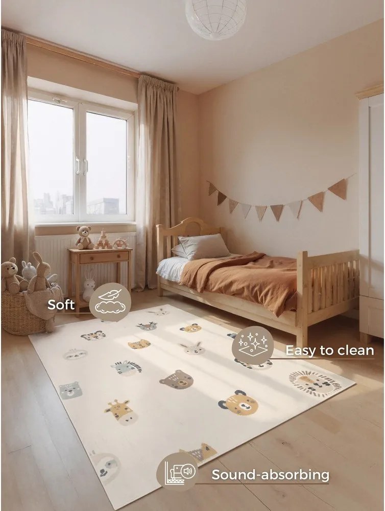 Детски килим 200x290 cm Tiny Zoo – Hanse Home