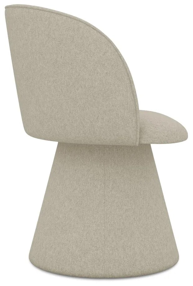 Бежов тапициран трапезен стол Maia – Makamii