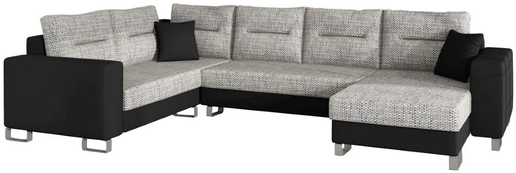 Ъглов диван Adoro-Left-Gray - Anthracite