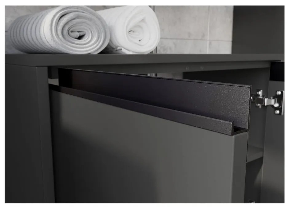 Антрацитен комплект за баня Lemont – Germania