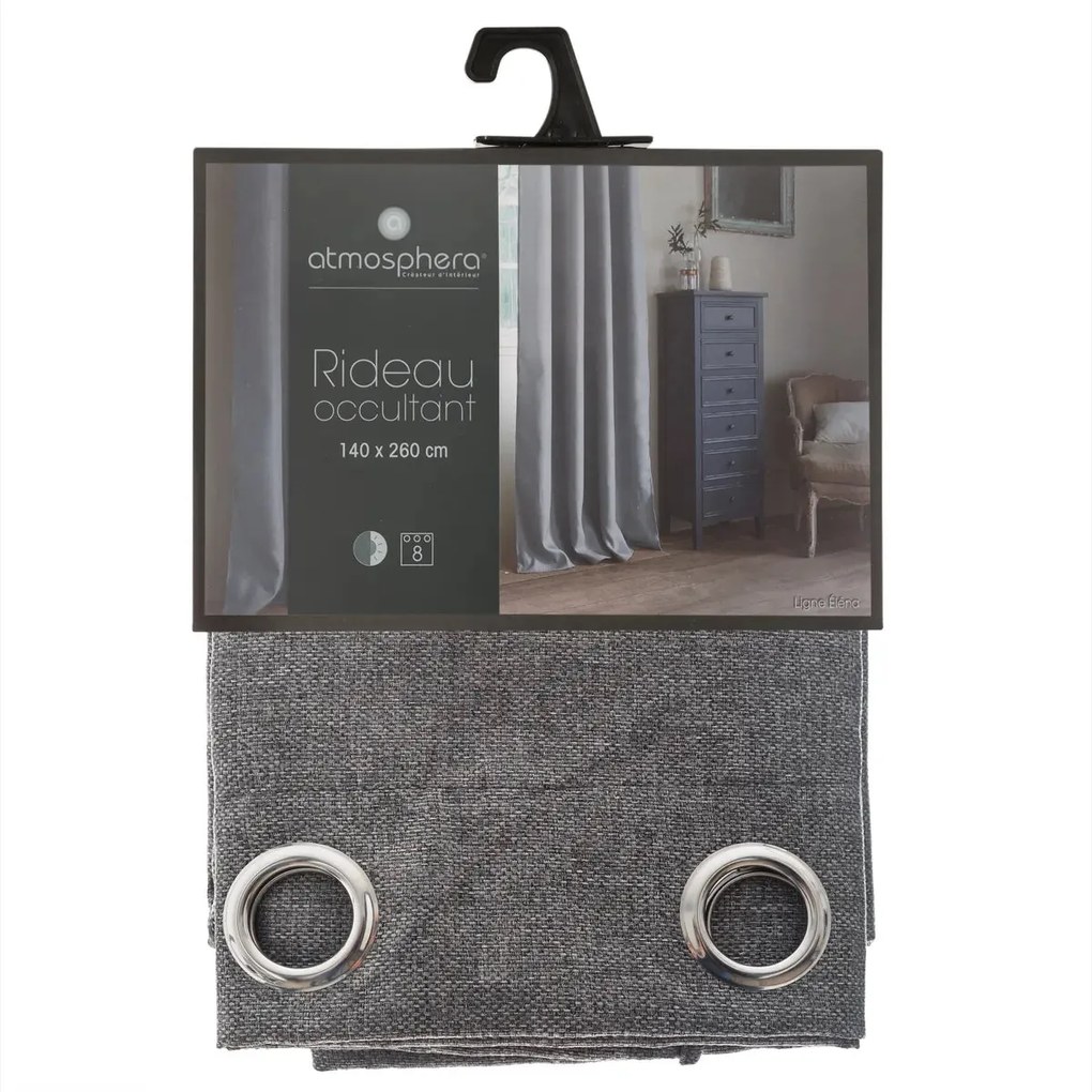 Блекаут завеса atmosphera Elеna, 140x260 cm - Охра