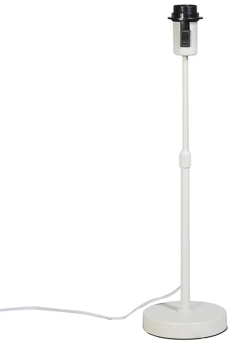 Модерна настолна лампа бяла регулируема - Parte