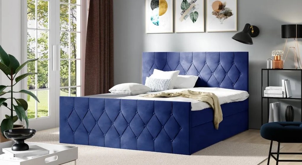 Тапицирано легло Sky lux-Mple Raf-120 x 200