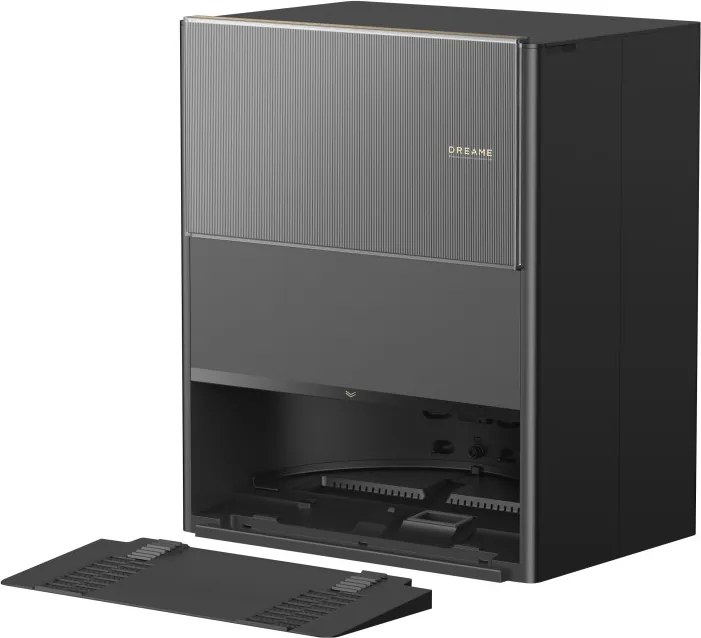 Прахосмукачка робот Dreame Aqua10 Ultra Roller Complete RLH71DE-2, 30000 Pa, 180 мин, 3.5/4 л, VersaLift LDS, AquaRoll and Seal, Гласово управление, AI камери, Черен