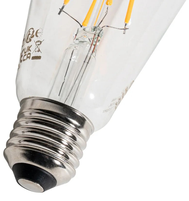 Комплект от 5 E27 LED крушки A60 сензор за здрач 4W 400 lm 2200K
